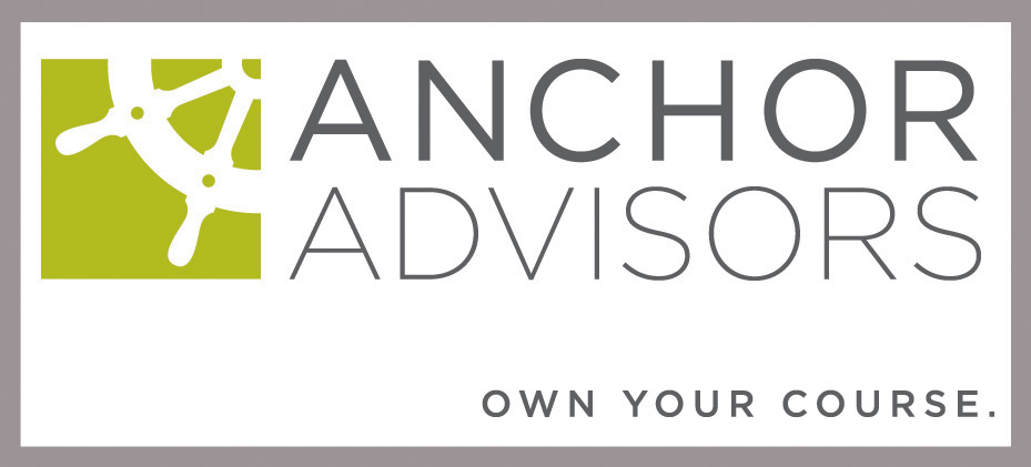Anchor Advisors' new logo, part of their rebrand