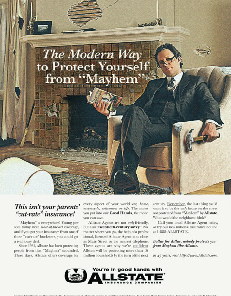 Mad Men-inspired ad from Newsweek magazine