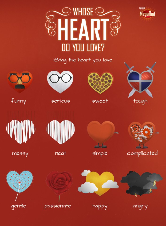 MegaRed heart campaign