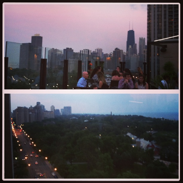 Chicago rooftop