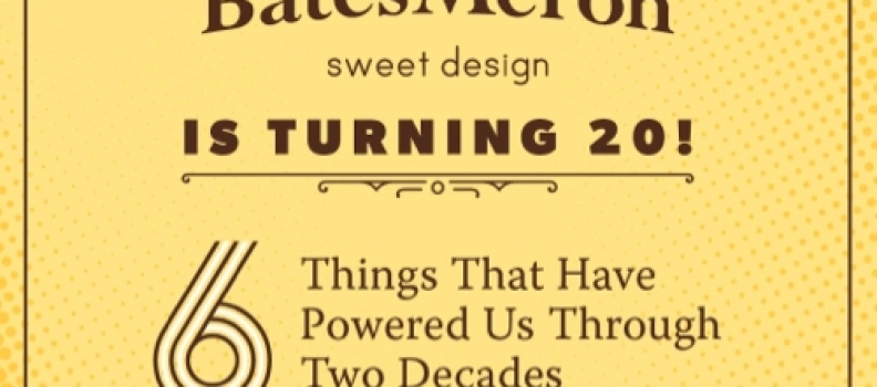 BatesMeron is Turning 20!Six Things That Have Powered Us Through Two Decades