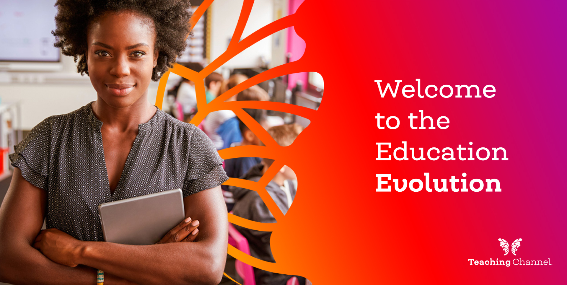 An image of the cover for the 'Welcome to the Education Evolution' brochure.