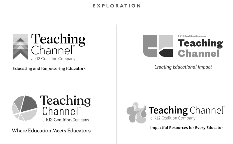 Teaching Channel logo in grayscale