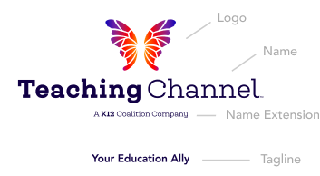 A detailed diagram of the logo.