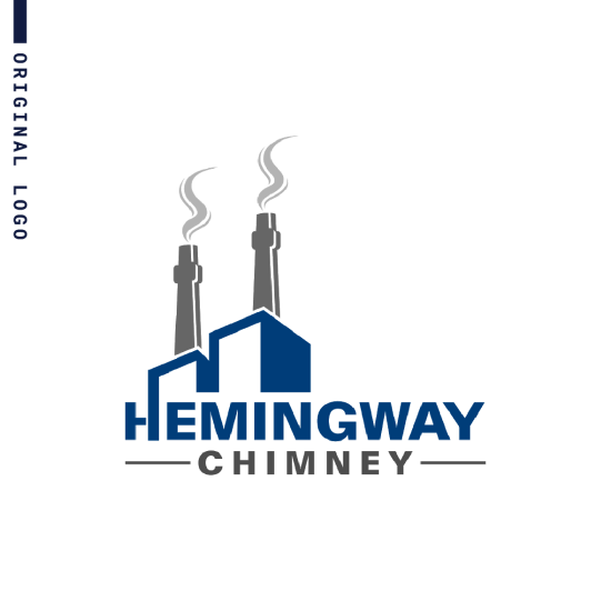 Image shows Hemingway Chimney's original logo.